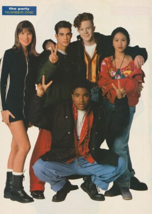 The Party teen magazine pinup clipping vintage pix 90's Number 1 mag Chase Damon