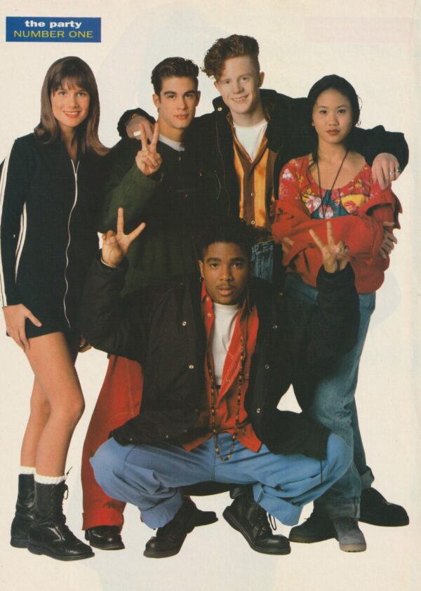 The Party teen magazine pinup clipping vintage pix 90's Number 1 mag Chase Damon