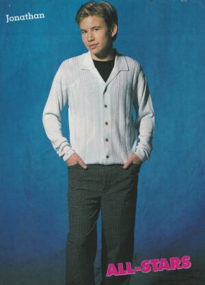 Jonathan Taylor Thomas Backstreet Boys magazine teen pinup clipping JTT All-Star