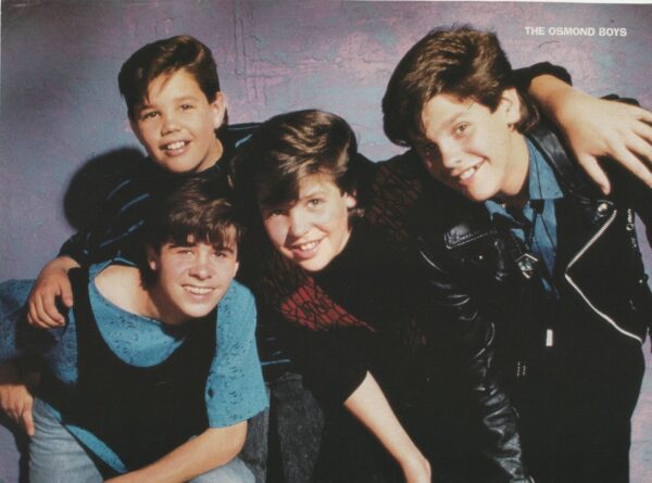 Jay Ferguson Osmond Boys teen magazine pinup clipping vintage pix young suit - Image 2