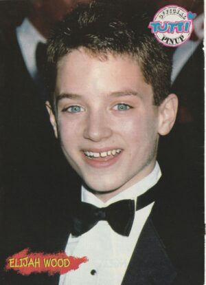 Elijah Wood Jonathan Angel teen magazine pinup clipping vintage Tutti Frutti pix