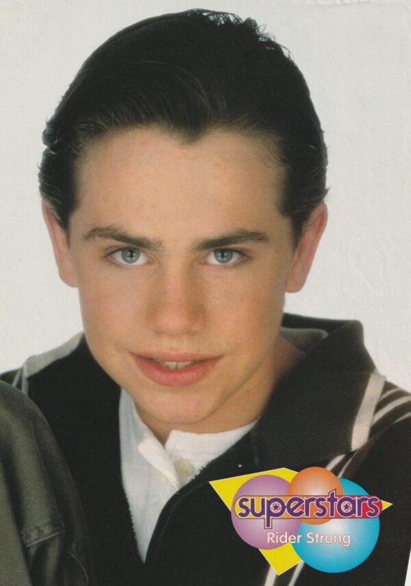 Jonathan Jackson Rider Strong teen magazine pinup pink shirt Superstars picture - Image 2