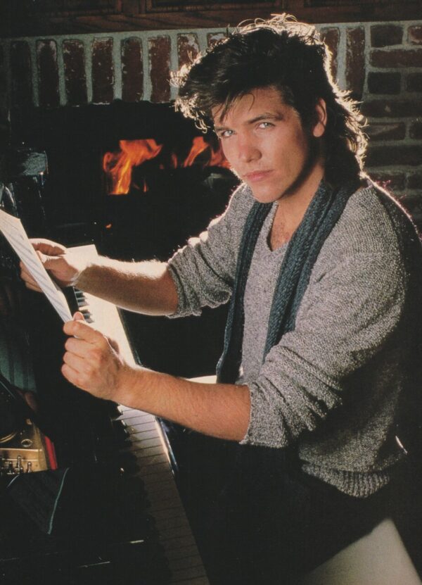 George Michael Michael Damian teen magazine pinup clipping picture vintage pic - Image 2
