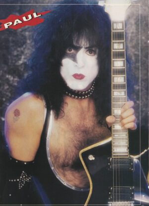 Kiss Paul Stanley teen magazine pinup clipping picture vintage headshot pix