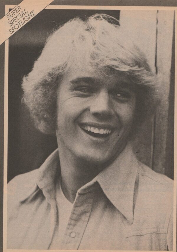 John Schneider teen magazine pinup clipping Dukes of Hazzard Teen Beat headshot