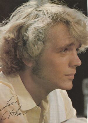 John Schneider teen magazine pinup clipping Dukes of Hazzard Teen Beat side view