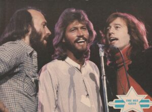John Schneider Bee Gees teen magazine pinup clipping Dukes of Hazzard Teen Beat