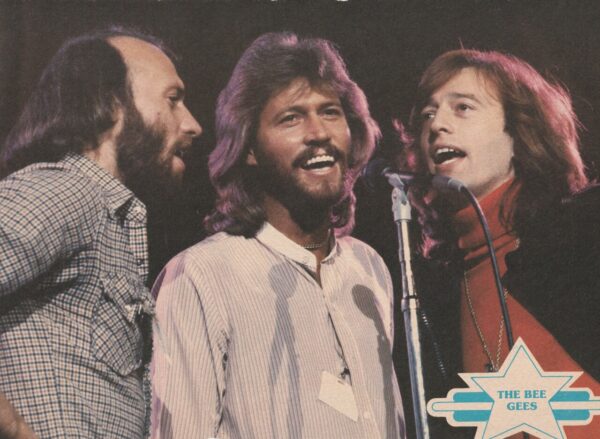 John Schneider Bee Gees teen magazine pinup clipping Dukes of Hazzard Teen Beat