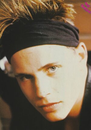 Corey Haim teen magazine pinup clipping headshot Big Bopper Rip pix vintage
