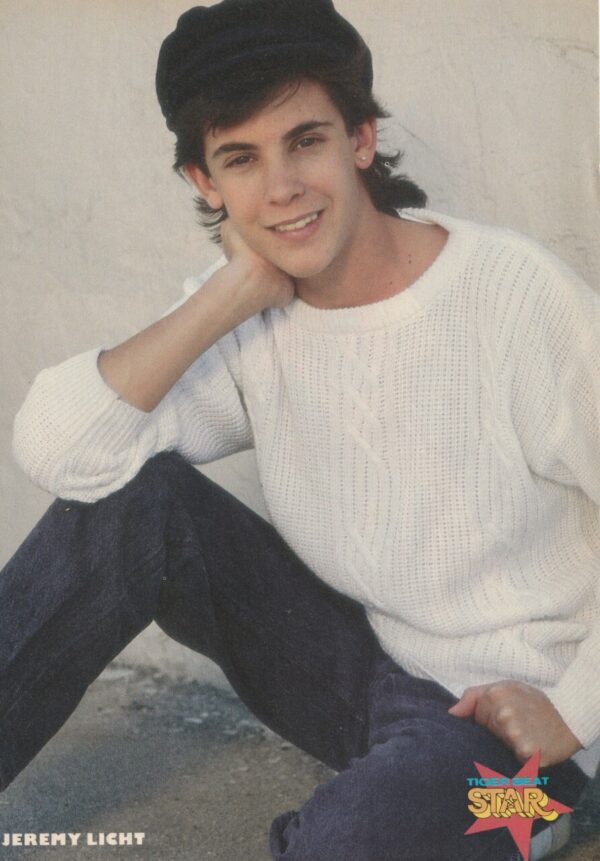 Jeremy Licht Christopher Barnes teen magazine pinup clipping vintage Star jeans
