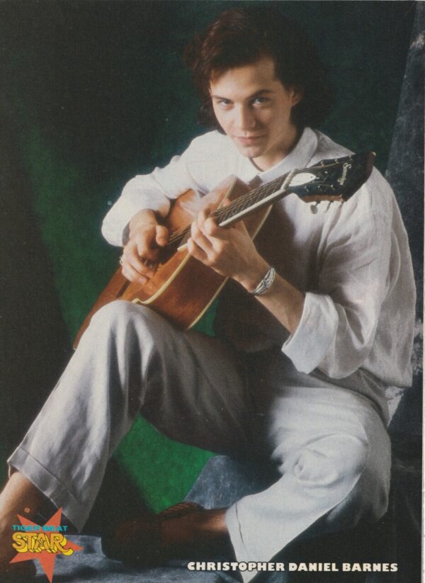Jeremy Licht Christopher Barnes teen magazine pinup clipping vintage Star jeans - Image 2