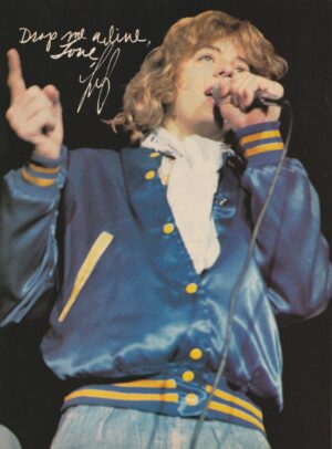 Leif Garrett teen magazine pinup clipping vintage blue jacket Teen Beat pix