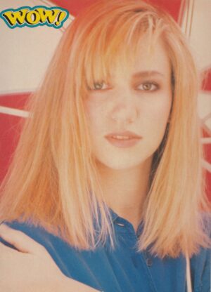 Debbie Gibson teen magazine pinup clipping vintage headshot pix Wow lips 80’s