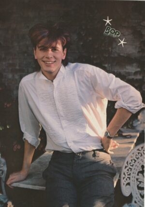 John Taylor John Stamos Duran Duran teen magazine pinup clipping vintage Bop