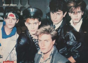 Duran Duran Van Halen Michael Anthony teen magazine pinup clipping vintage pix