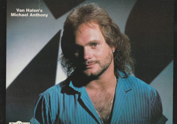 Duran Duran Van Halen Michael Anthony teen magazine pinup clipping vintage pix - Image 2
