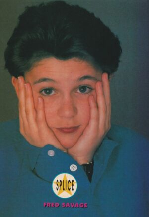 Fred Savage teen magazine pinup clipping vintage Splice modeling Wonder Years