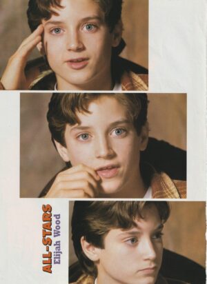 Elijah Wood Wil Horneff teen magazine pinup clipping young teen idols modeling