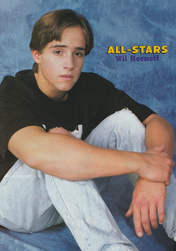 Elijah Wood Wil Horneff teen magazine pinup clipping young teen idols modeling - Image 2