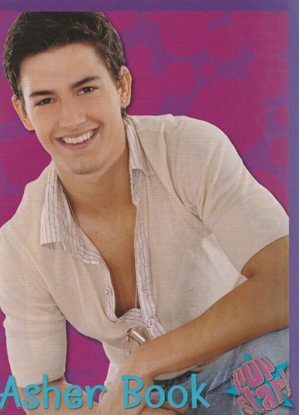 Cody Linley Asher Book teen magazine pinup clipping shirtless Pop Star modeling - Image 2