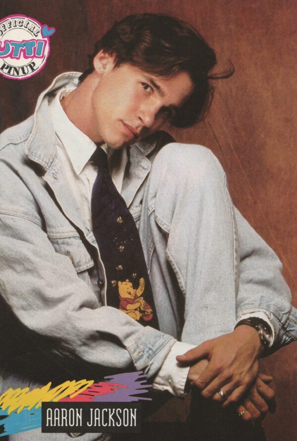 Ryan Francis Aaron Jackson teen magazine pinup clipping modeling shirtless pix - Image 2