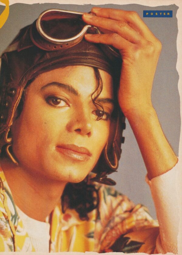 Poison Michael Jackson Bret Michaels teen magazine pinup clipping vintage pix - Image 2