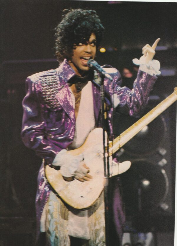 Prince Elvis Presley teen magazine pinup clipping vintage purple rain pix 80’s