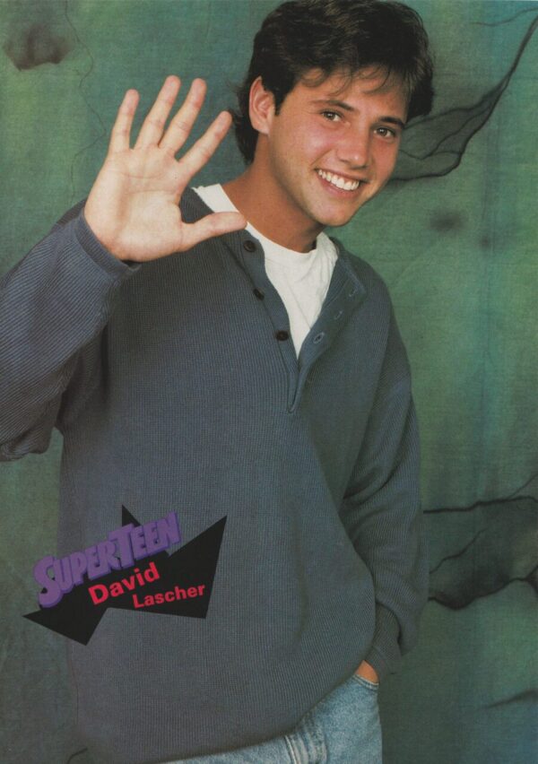 Edward Furlong David Lascher teen magazine pinup clipping full body Superteen - Image 2
