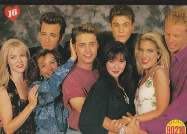 Dalton James Shannen Doherty teen magazine pinup clipping Tori Spelling Garth - Image 2