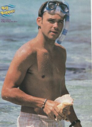 Dalton James Joey Lawrence teen magazine pinup clipping shirtless lake Bop pix