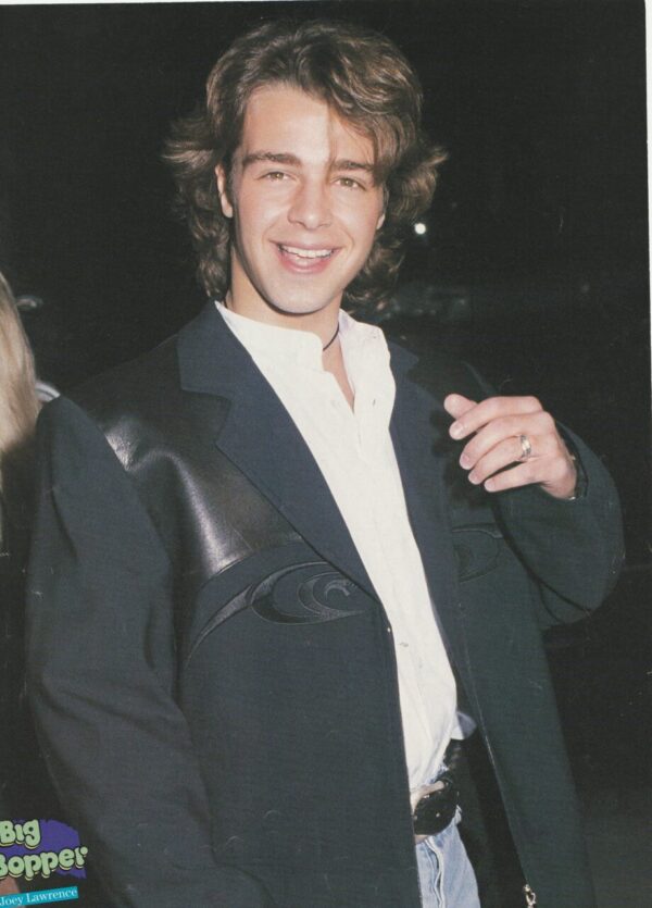 Dalton James Joey Lawrence teen magazine pinup clipping shirtless lake Bop pix - Image 2