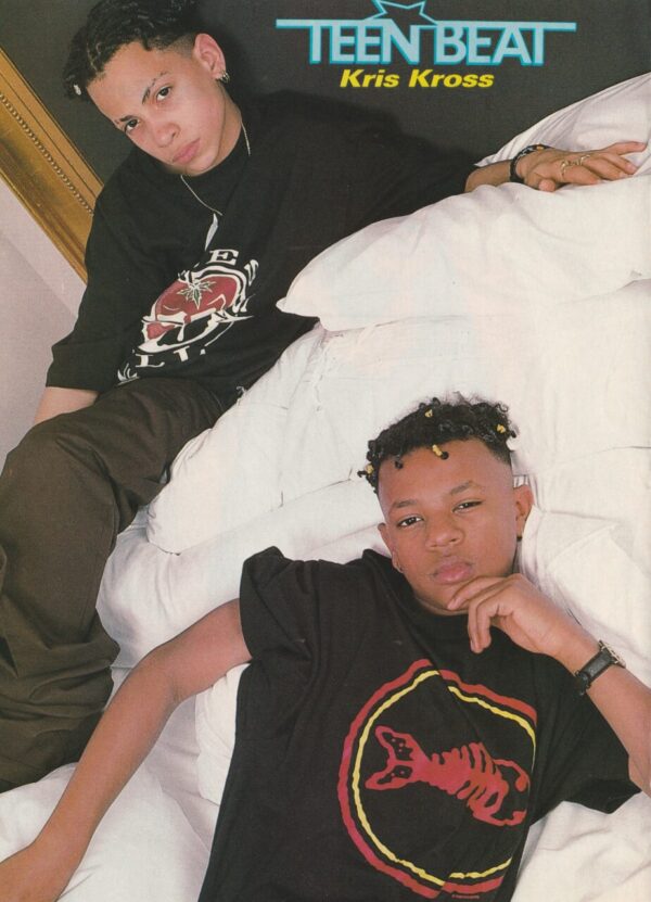 Kris Kross Doug Savant teen magazine pinup clipping muscles Teen Beat pix - Image 2