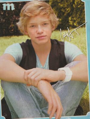 Cody Simpson teen magazine pinup clipping jeans nature M teen crush pix Bop