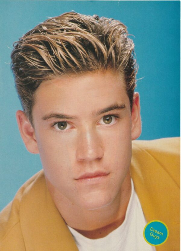 Omri Katz Mark Paul Gosselaar teen magazine pinup clipping suit Dream Guys pix - Image 2