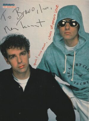 Pet Shop Boys teen magazine pinup clipping Bravo sun glasses picture pix