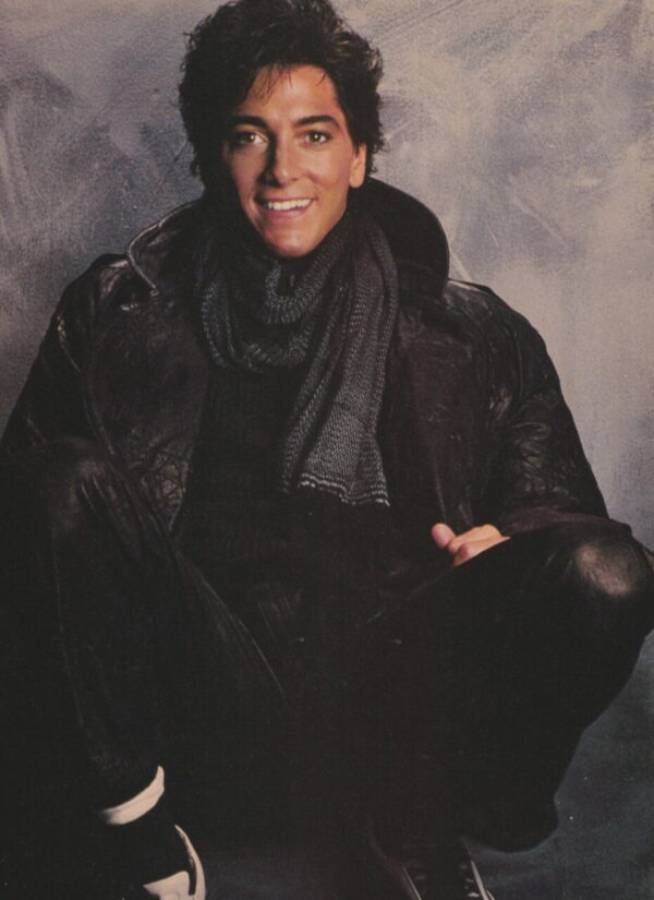 Billy Idol Scott Baio teen magazine pinup ripped shirt rocker - Image 2