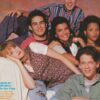 Paula Abdul Saved by the Bell New Class teen magazine pinup black purse night time Bop - Image 2