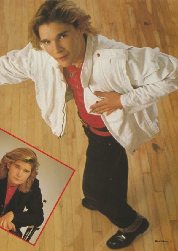 Debbie Gibson Corey Feldman teen magazine pinup clipping Piano Teen Set - Image 2