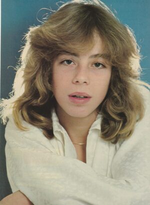 Leif Garrett teen magazine pinup white shirt pix