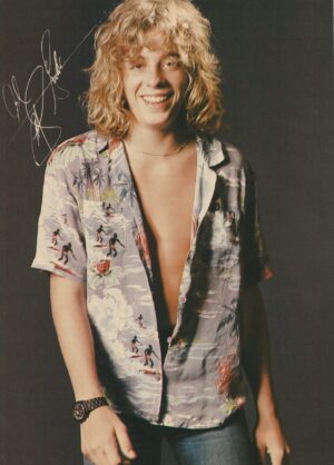 Leif Garrett Scott Baio teen magazine pinup open shirt