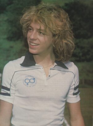 Leif Garrett teen magazine pinup clipping sports shirt pix Teen Beat