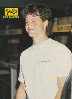 Kirk Cameron Teen Set pinup
