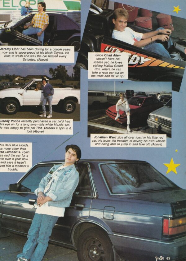 Ryan Lamber car pinup