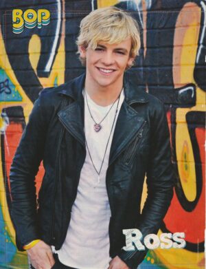 Ross Lynch teen magazine pinup leather jacket smokin hot Bop teen idols