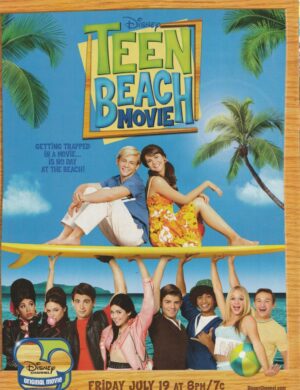 Ross Lynch teen magazine pinup clipping Teen Beat Movie barefoot surfboard Disney Channel