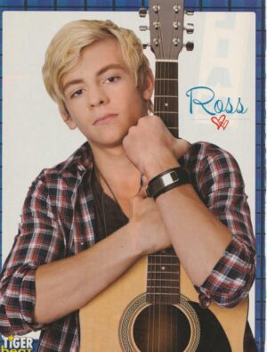 Ross Lynch Liam Hemsworth teen magazine pinup guitar Tiger Beat pix