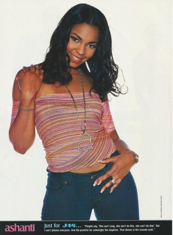 Linkin Park Ashanti teen magazine pinup clipping bridge J-14 pix - Image 2