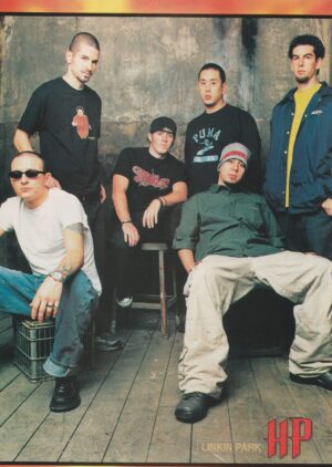 Linkin Park teen magazine pinup clipping photo shoot HP