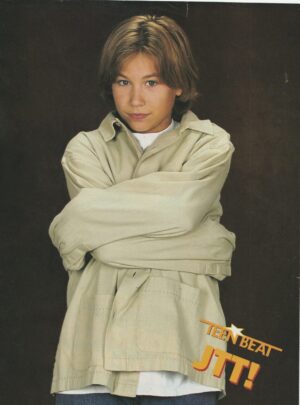 Jonathan Taylor Thomas Jonathan Jackson teen magazine pinup clipping crossed arms JTT Teen Beat