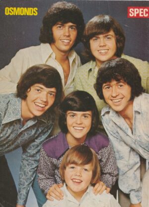 Dony Osmond The Osmonds teen magazine pinup Spec pix
